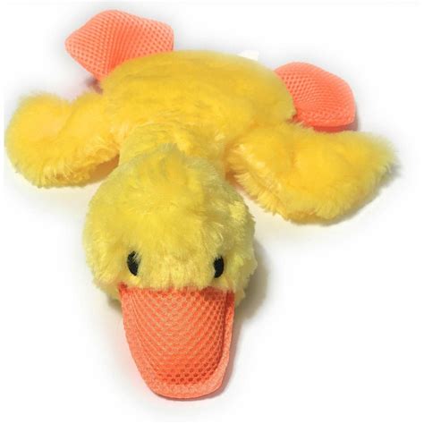 giant stuffed duck dog toy.